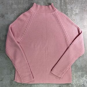 VINTAGE Y2K PINK TURTLE NECK